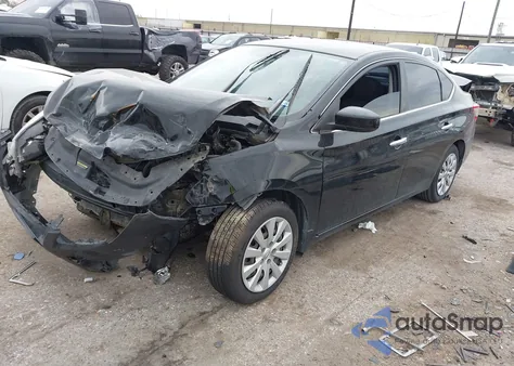 2013 Nissan Sentra Sv из США, поврежденный, VIN 1N4AB7AP7DN905286